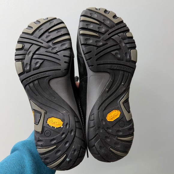 Dansko Paisley Waterproof Black Suede Leather Athletic Shoes Womens 10.5 11 - Picture 7 of 9